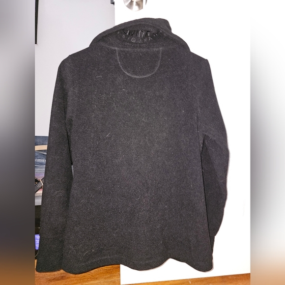 Calvin Klein Performance Women's Fleece Full Zip Jacket Gray - Size Small - Picture 3 of 4